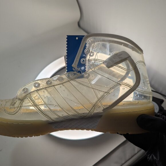 VERY RARE! adidas JS Wings Jeremy Scott Clear 2011 G43776 Sz US11 - Picture 7 of 16